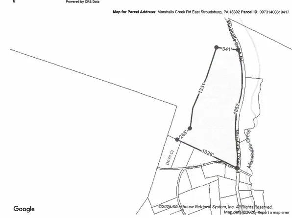 Marshalls Creek Rd, East Stroudsburg, PA 18302