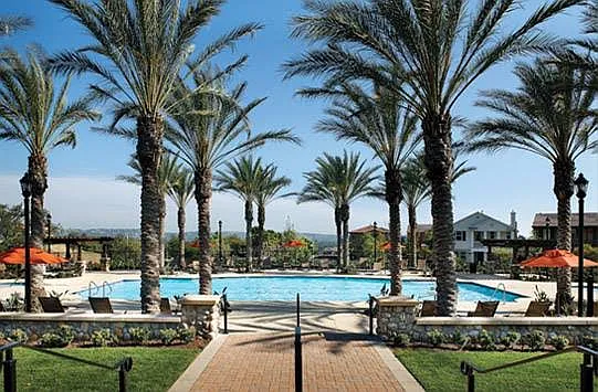 community swimming pool