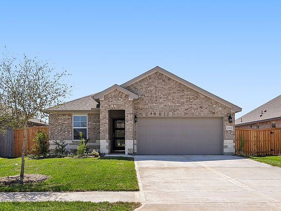 Home at Central Park Square, a Meritage Homes community in Texas City, Texas.