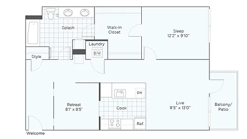 Floor plan A5T