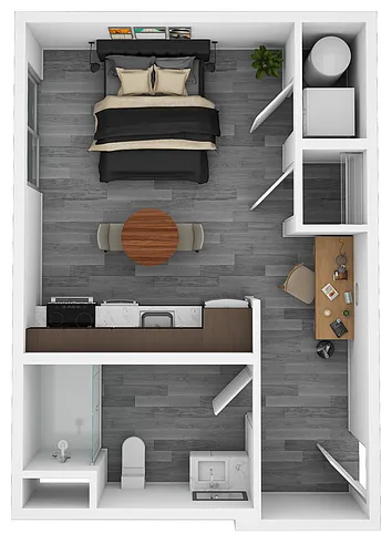 Floor plan Flats - S1