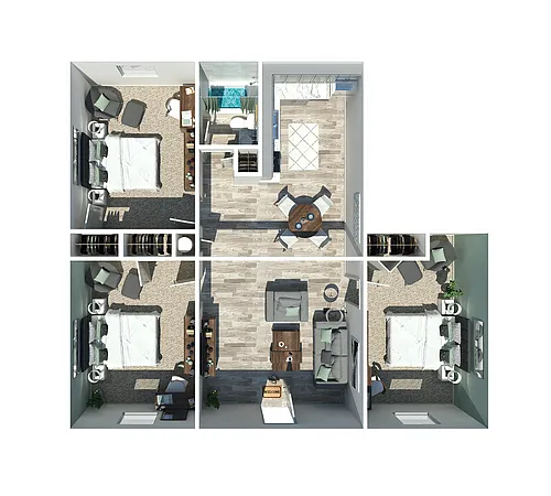 Floor plan The Illinois
