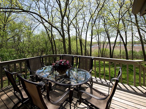 Deck for entertaining