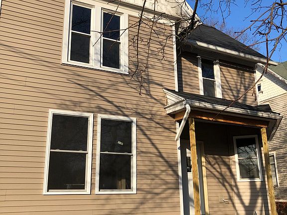 Front of house and front porch.