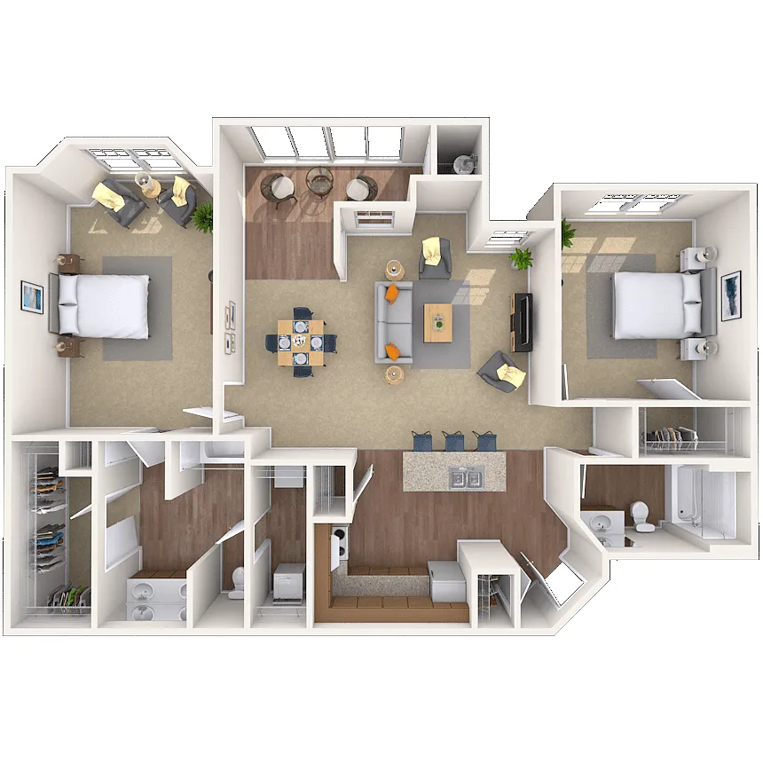 Floor plan Sawgrass