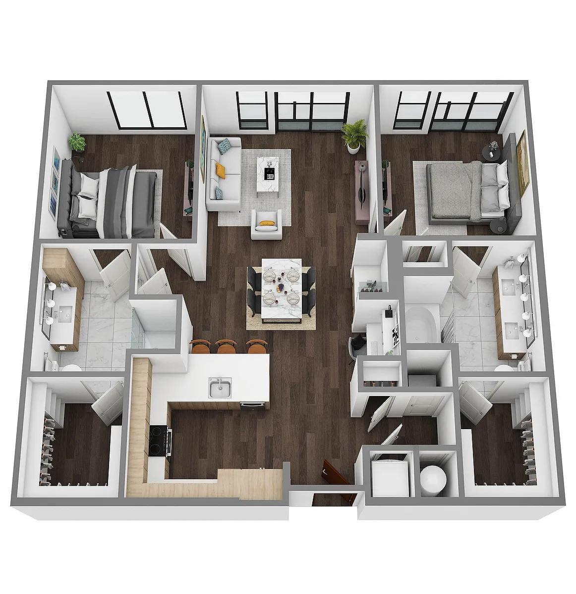 Floor plan J