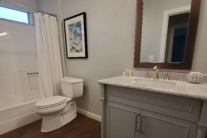 2 Bedroom: Hall/Guest Bathroom, 1st Floor