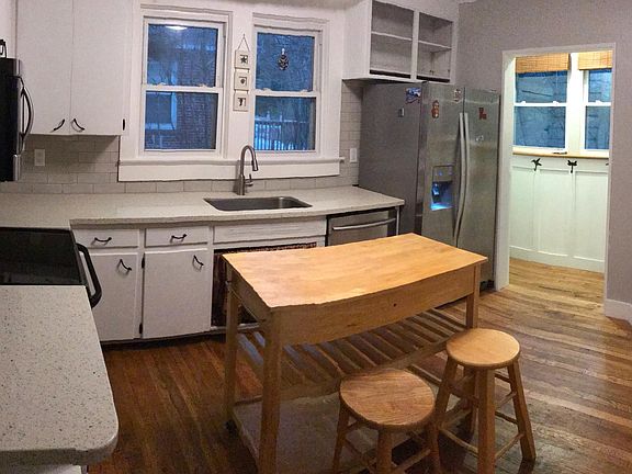 Updated appliances in remodeled kitchen.