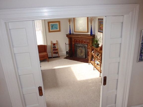 Pocket Doors to Parlor