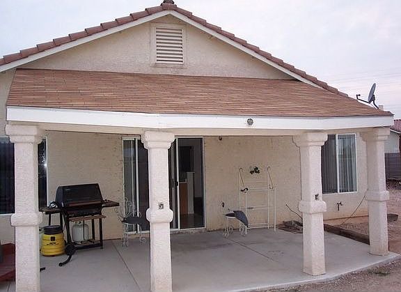 Covered patio