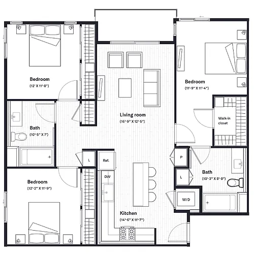 Floor plan C1