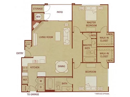 Floor plan Chianti