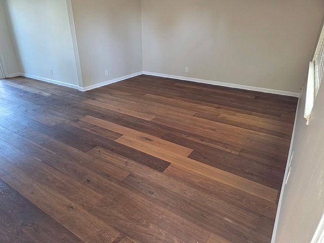 Living room with hardwood floors