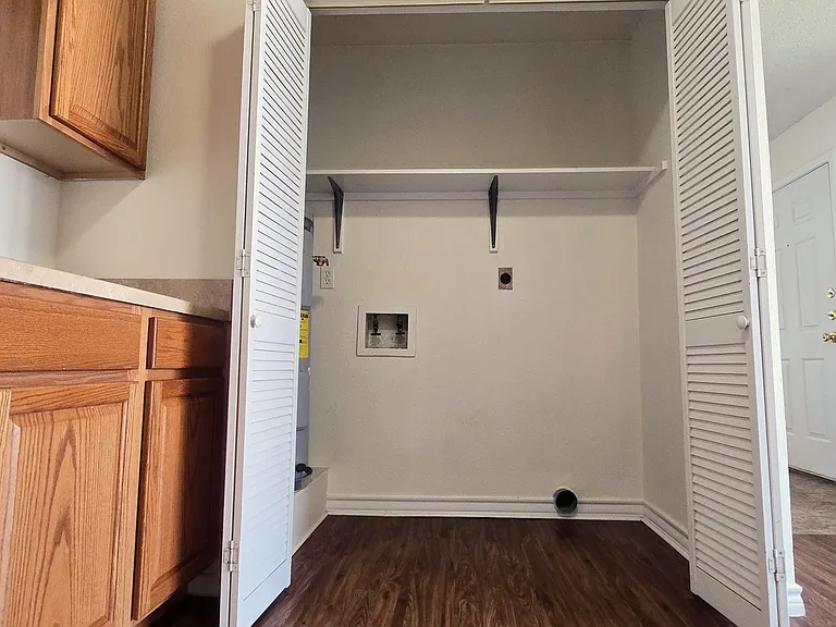Washer and dryer connections