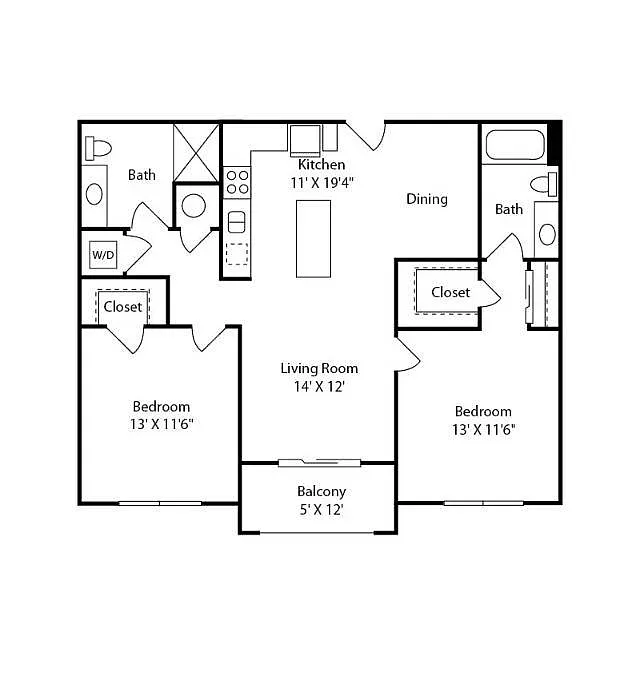 Floor plan B3