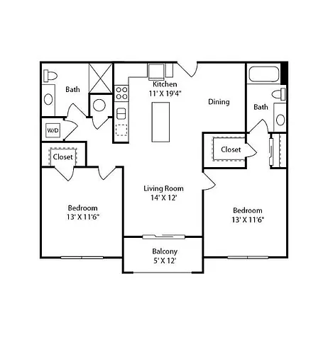 Floor plan B3