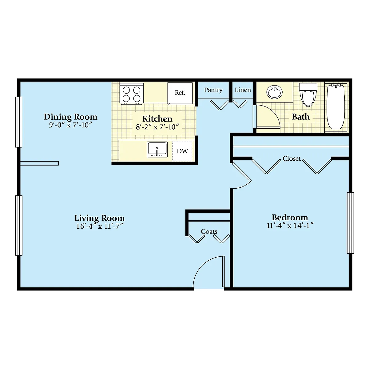 Floor plan The Senator
