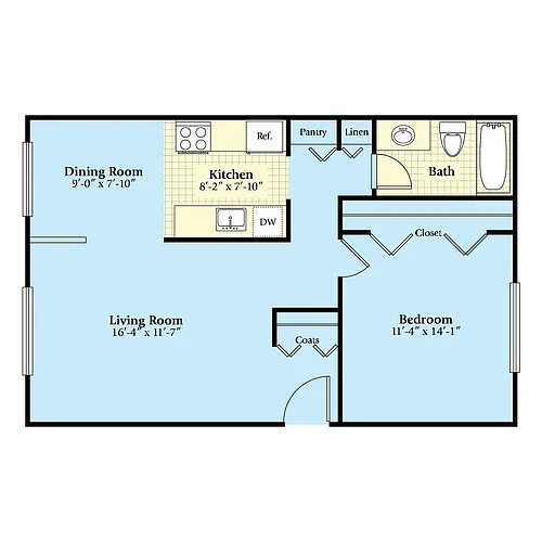 Floor plan The Senator