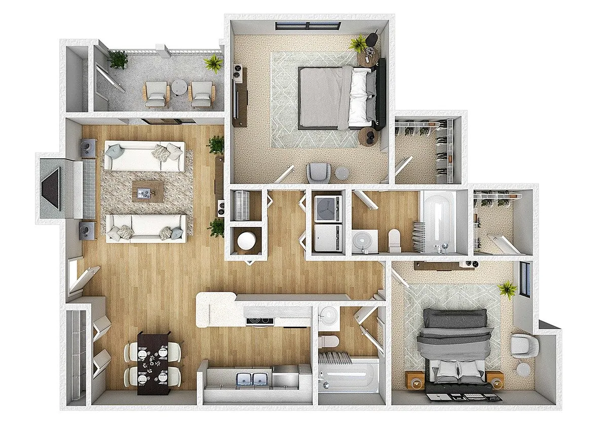 Floor plan Carter