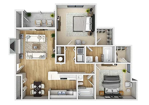 Floor plan Carter