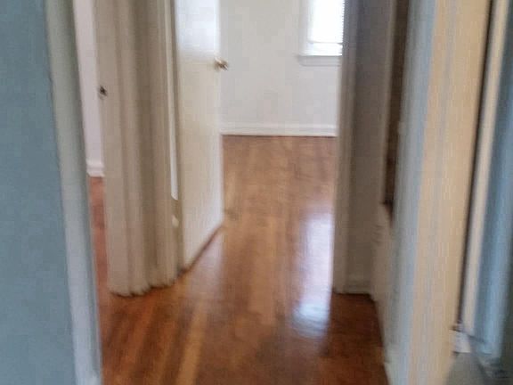 hallway from kitchen to bedrooms 