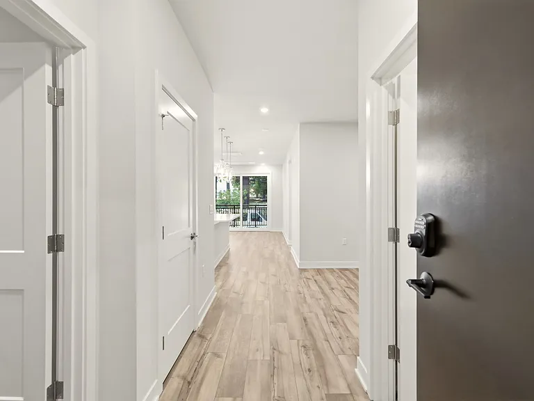 Coming in Interior Entry into Condo - Electronic Entry
