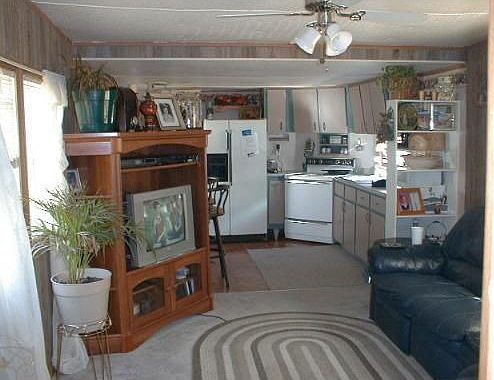 Living room and Kitchen