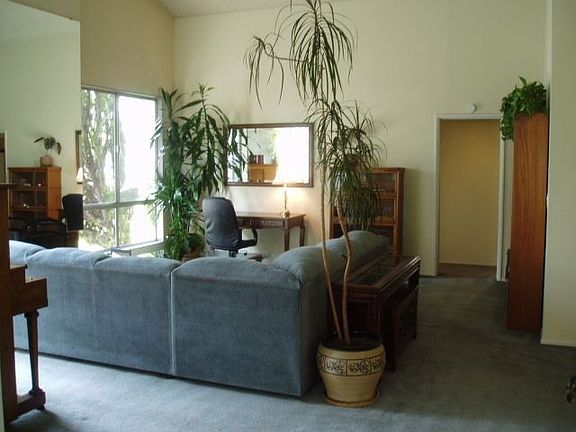 Living Room w/Cathedral Ceilings