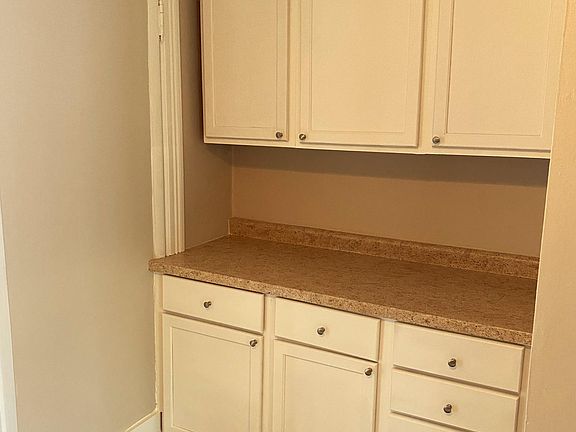 Big, clean, bright kitchen with lovely remodeled counters and cabinets with heaps of storage and surface space!