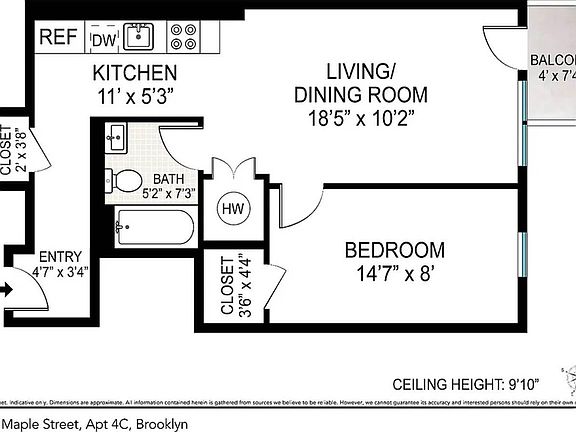 2nd image of 519 Maple St #4C