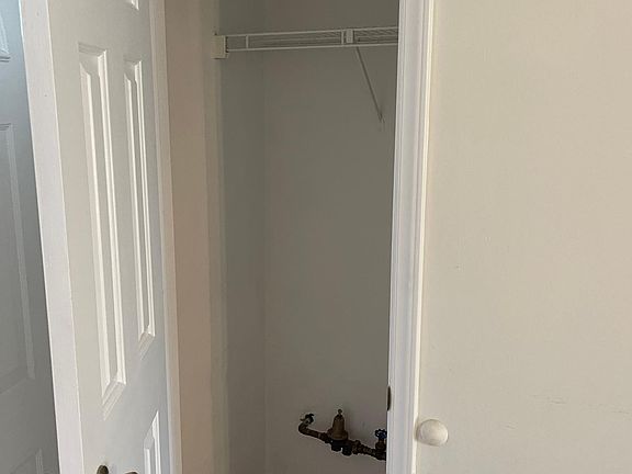 Coat closet at entry