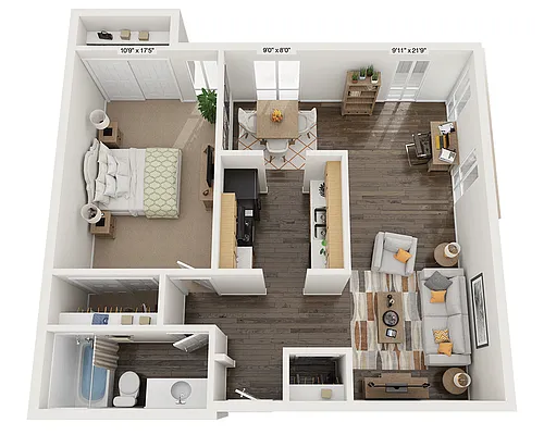 Floor plan Laguna