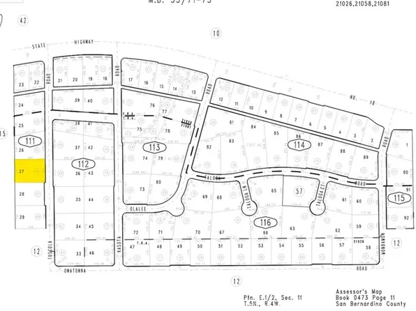 0 Tuscola Rd #27, Apple Valley, CA 92307