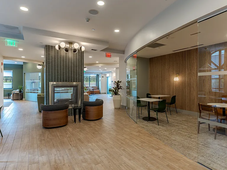 Renovated Clubhouse at 15 Bank Apartments in White Plains, NY 10606