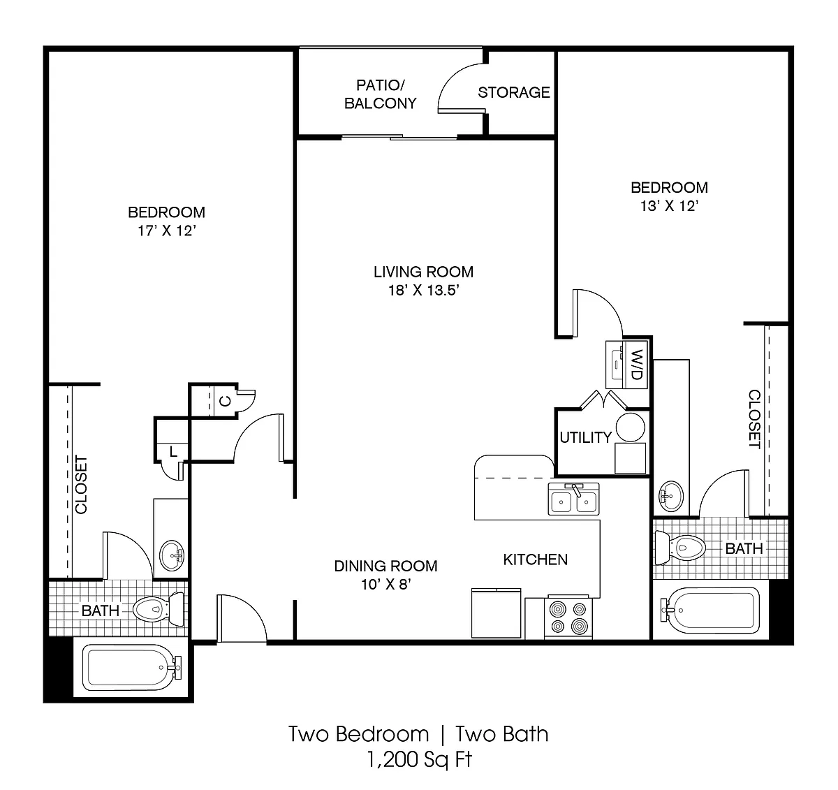 Floor plan b20ar - Renovated
