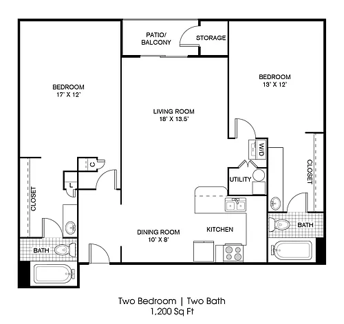 Floor plan b20ar - Renovated