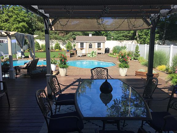 View from kitchen door