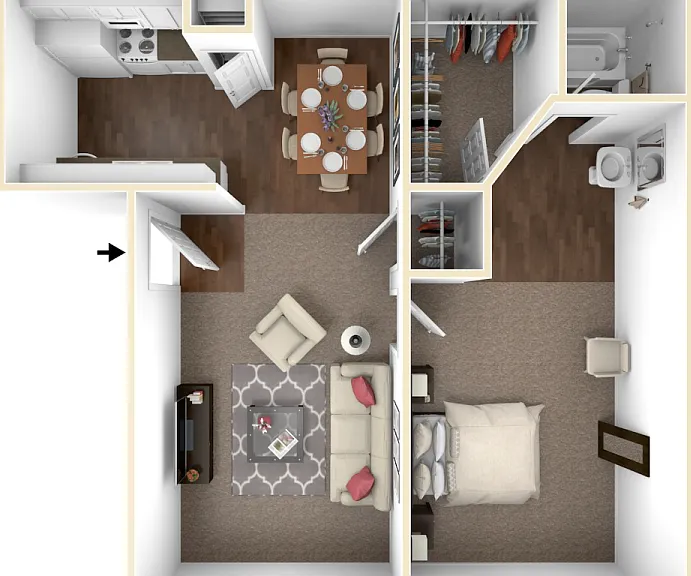 Brazos Floorplan Diagram