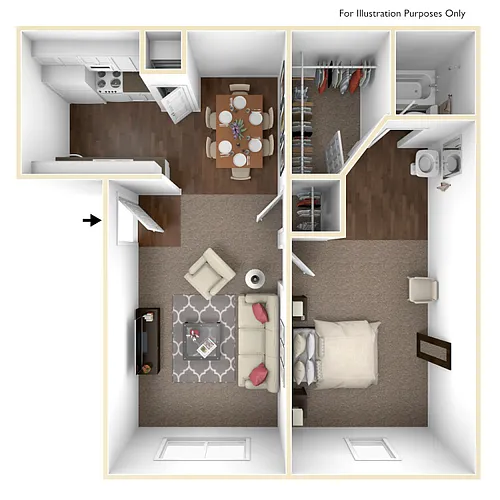 Floor plan Brazos