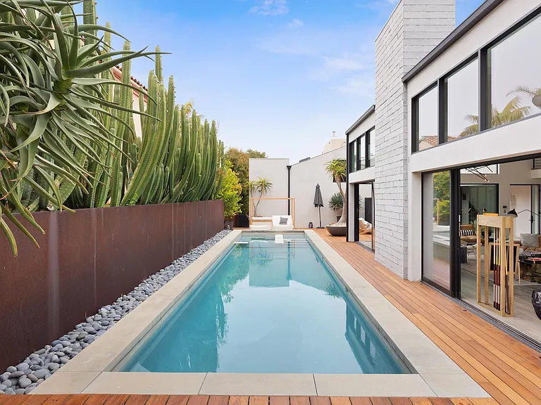 Take a refreshing dip in the gorgeous pool.