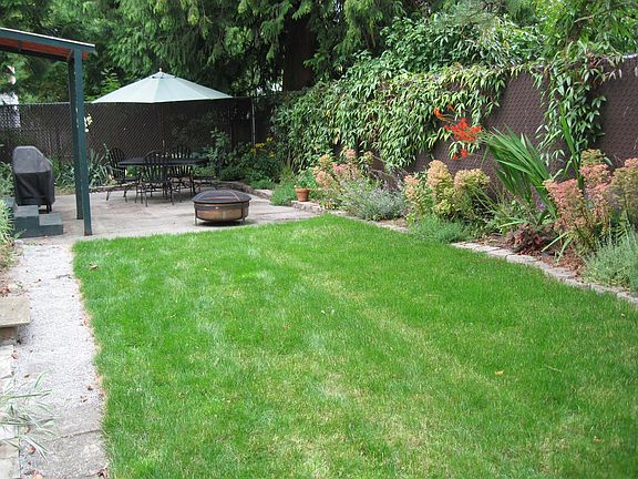 private back yard