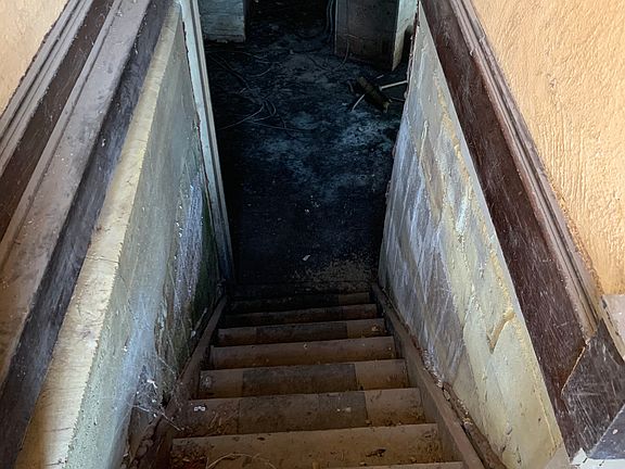 Basement stairs