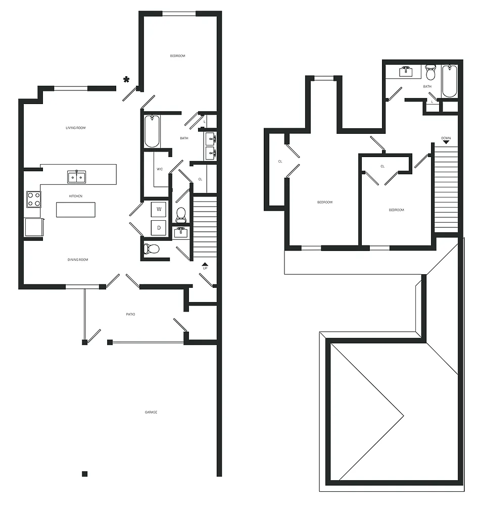 Floor plan Aspen - Oak Heritage