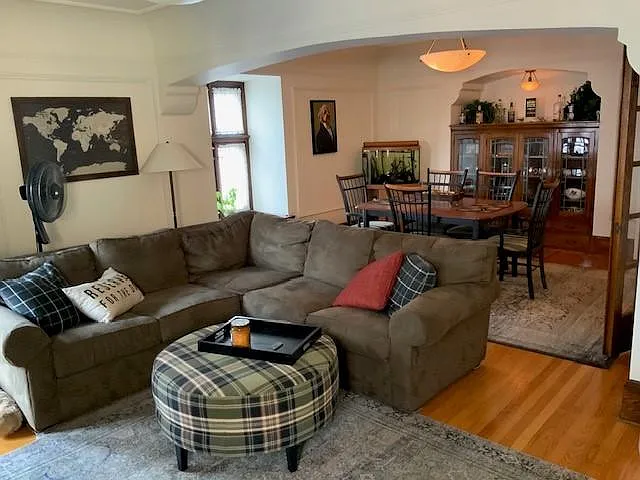 Spacious living and dining rooms!