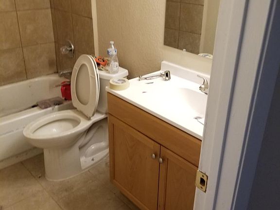 Clean bathroom