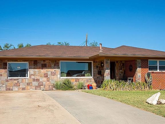 Front of custom home