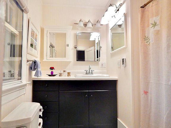 Bright, full master bath.