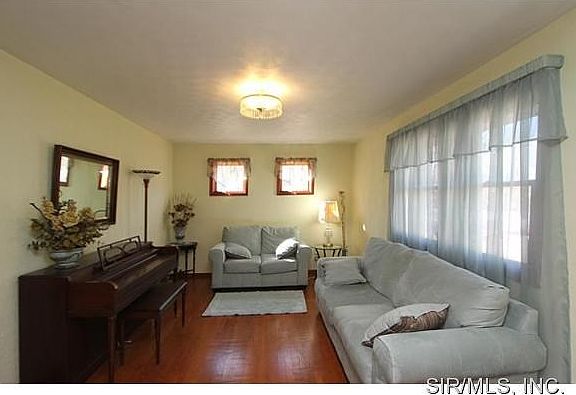 Living Room with Hardwood