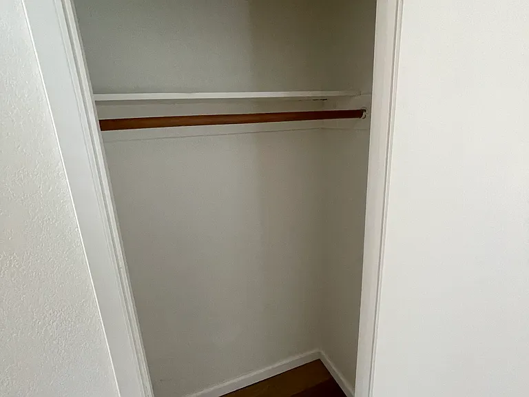 Entry closet.