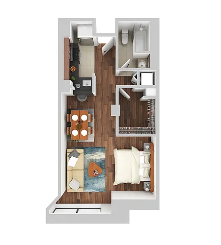 Floor plan Studio